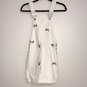 Small women’s embroidered pinafore dress.